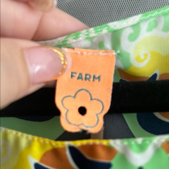 FARM RIO Vibrant Multicolor Patterned Tunic top - Picture 5 of 8